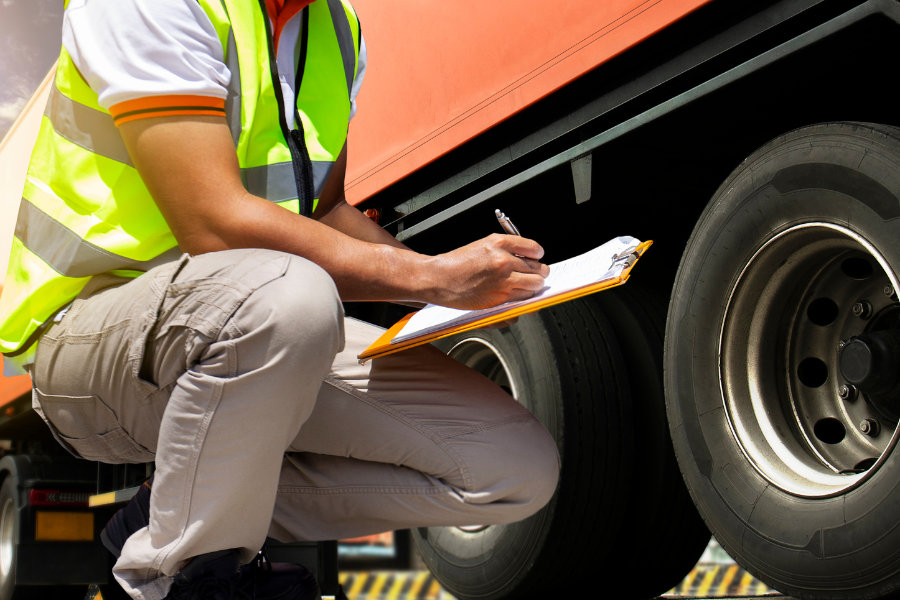 Truck safety procedures checklist