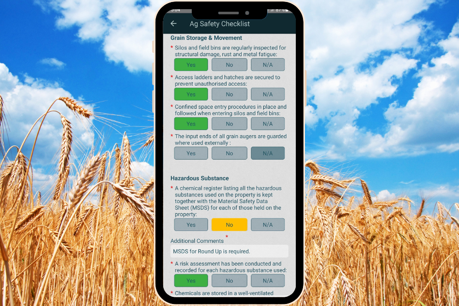 Farm Safety Checklist