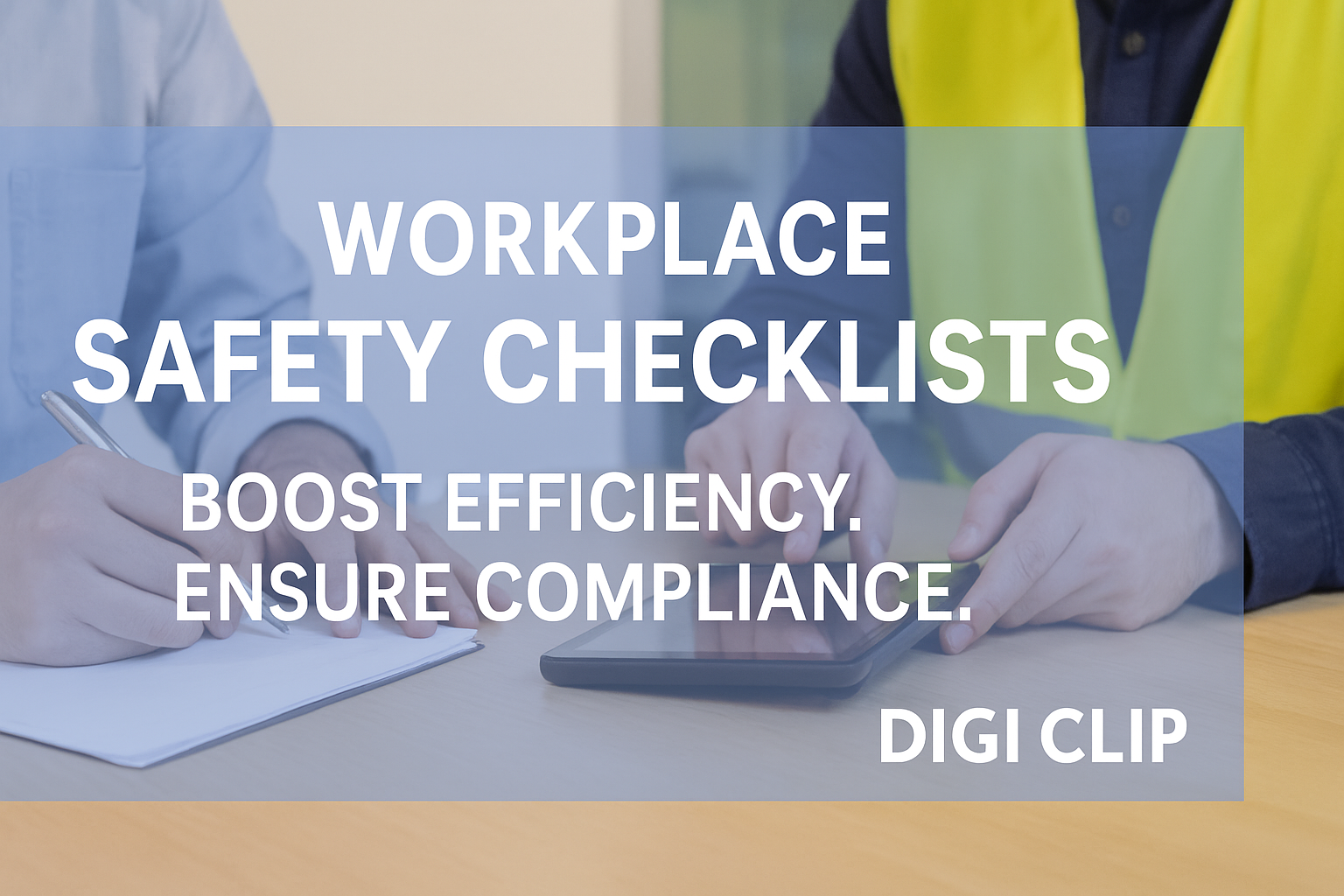 Enhancing Safety and Efficiency with Workplace Safety Checklists