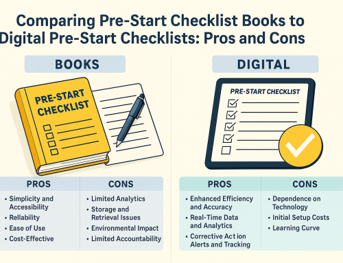 Comparing Pre-Start Checklist Books to Digital Pre-Start Checklists: Pros and Cons