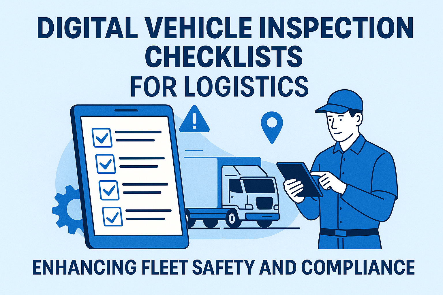 Digital Vehicle Inspection Checklists for Logistics: Enhancing Fleet Safety and Compliance
