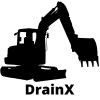 DrainX logo