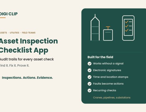 Asset Inspection Checklist App for Field Teams