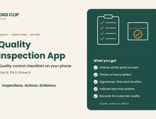 Quality Inspection App: QC Checklists on Mobile